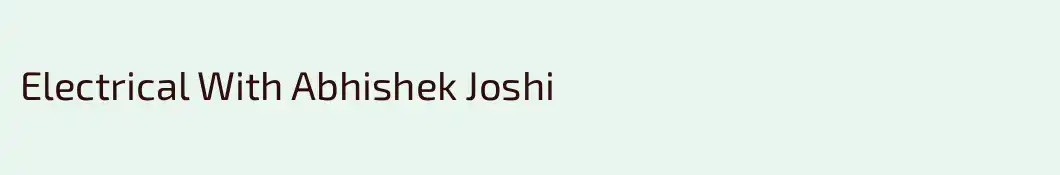 Electrical With Abhishek Joshi
